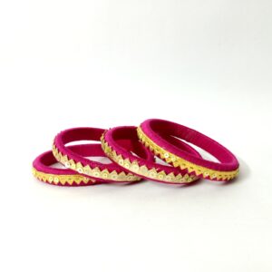 Sajani Bangles – Red | Hot Pink