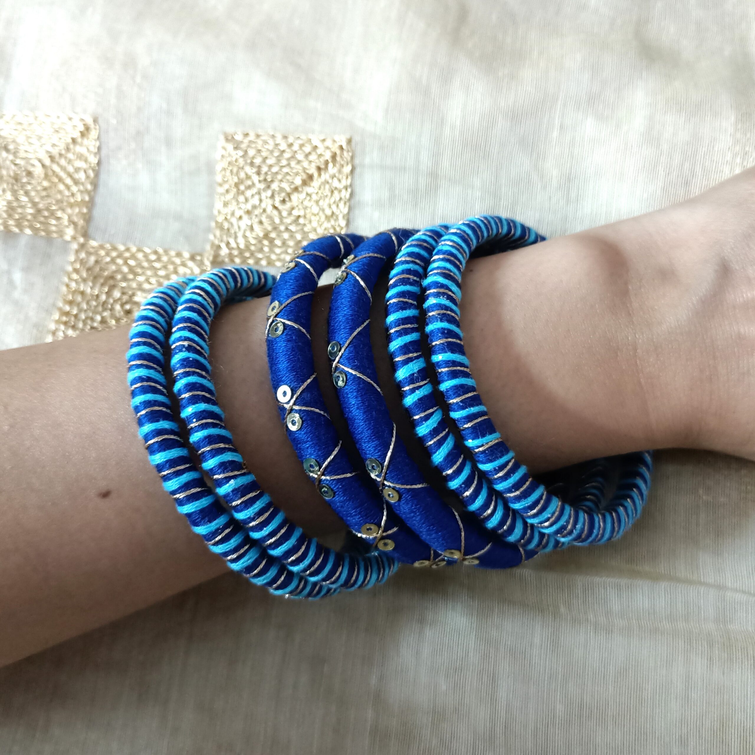 Saaj Bangles – Blue