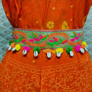 Bird Waist Belt- Orange