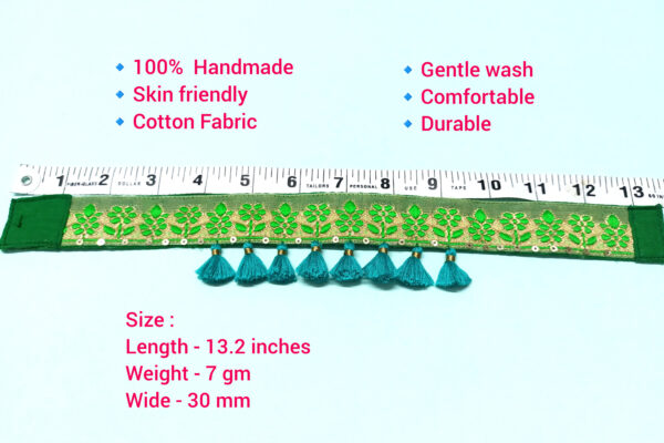 Green Buti Choker - Image 4