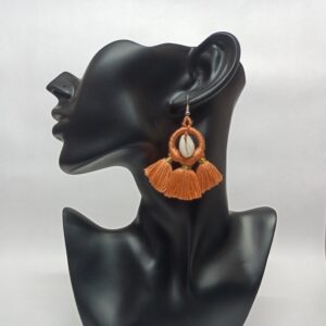 Suchi Earrings- Peach