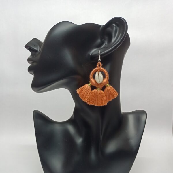 Suchi Earrings- Peach - Image 2