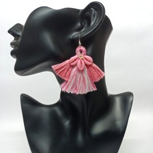 Suchitra Earrings -Pink