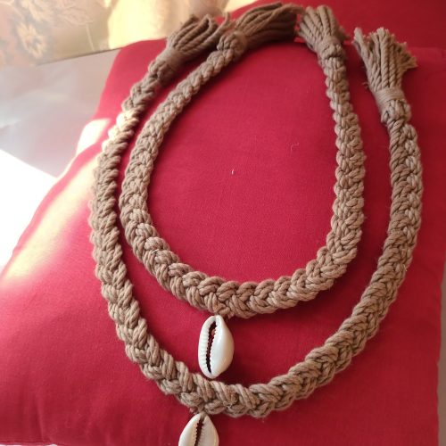 kriti brown curtain holder (1) medani camel color curtain holder