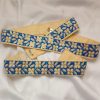 Novi blue waist belt (1) Flower blue waist belt with choker- combo