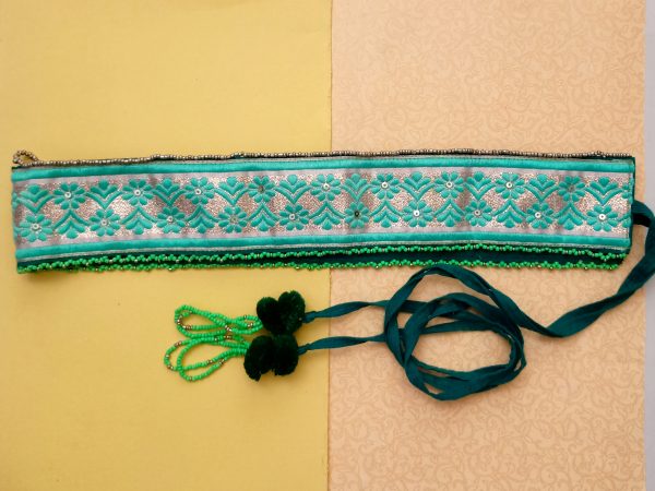 hari buti waist belt (aqua green)