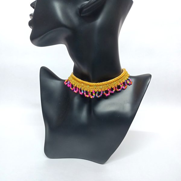 medani yellow choker