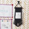 Mini wall photo frame -macramé - Royal Blue color